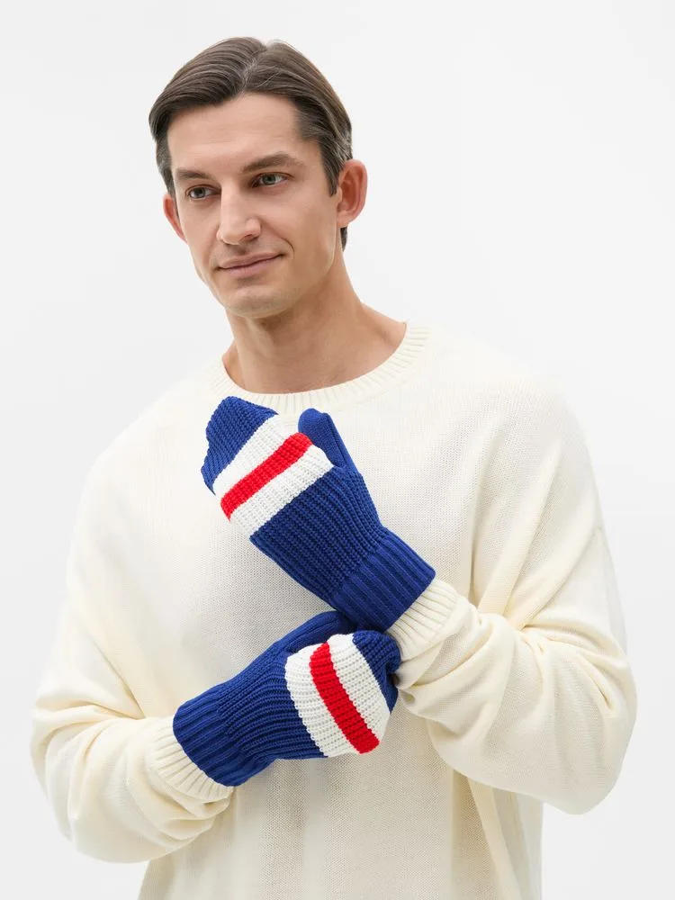Варежки Winwear, темно-синие (кобальт), размер L/XL