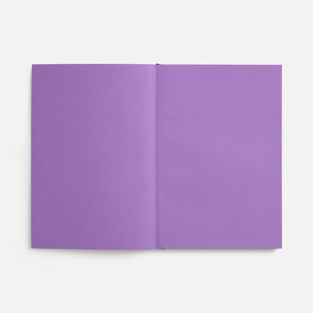 Ежедневник Flat, недатированный, фиолетовый, ver.2