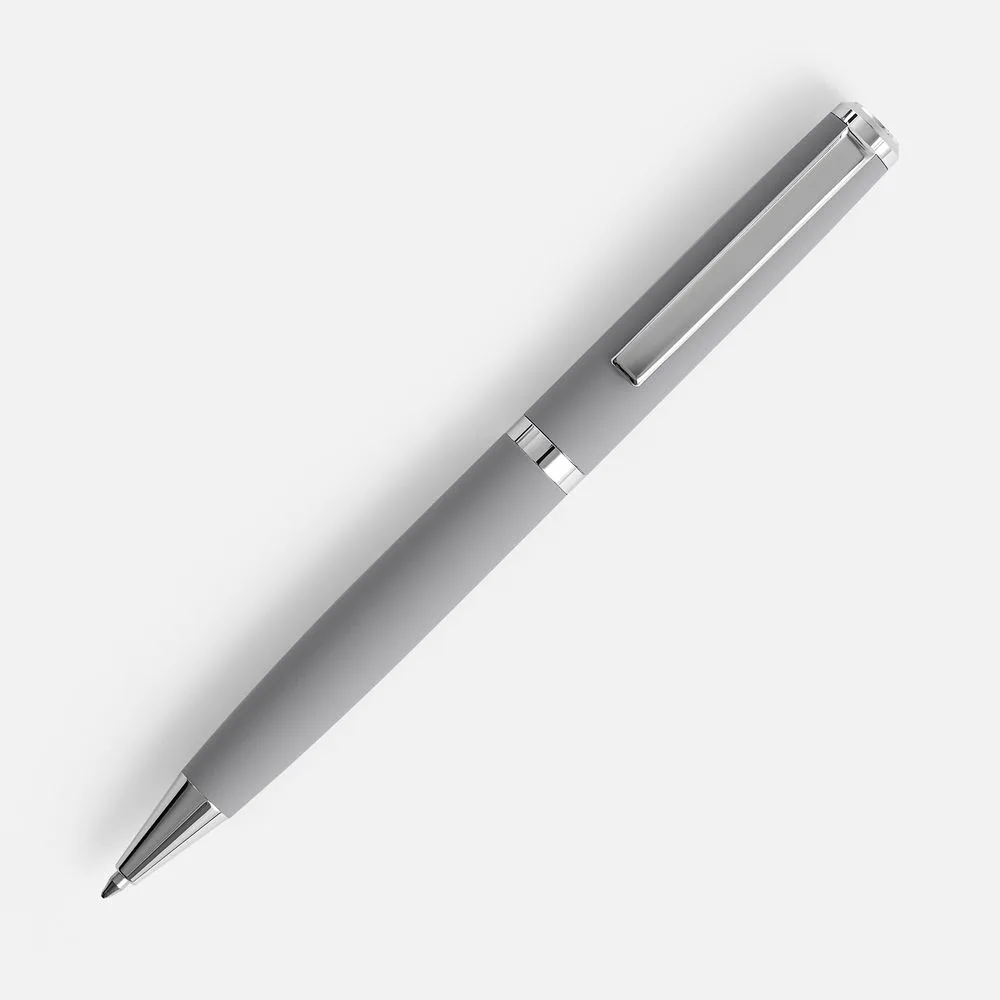 Ручка шариковая Inkish Chrome, серая