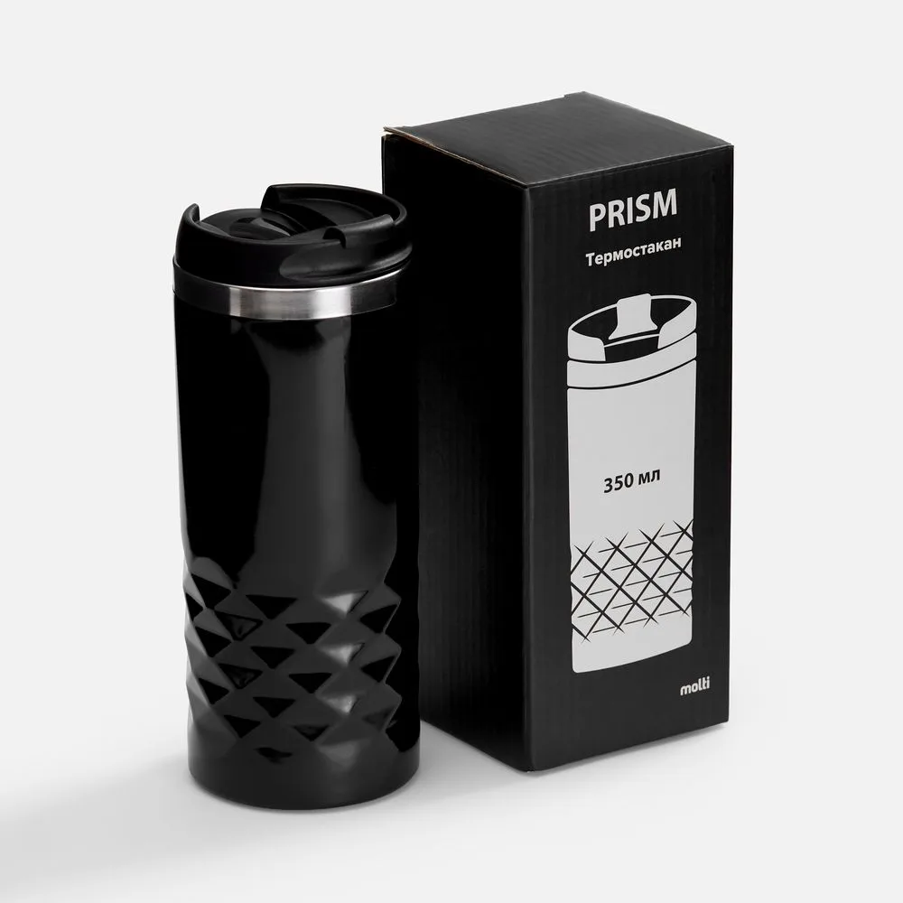 Термостакан Prism, черный