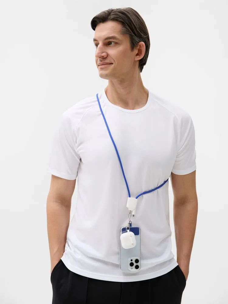 Кабель-ланьярд energyFlex Pro, синий