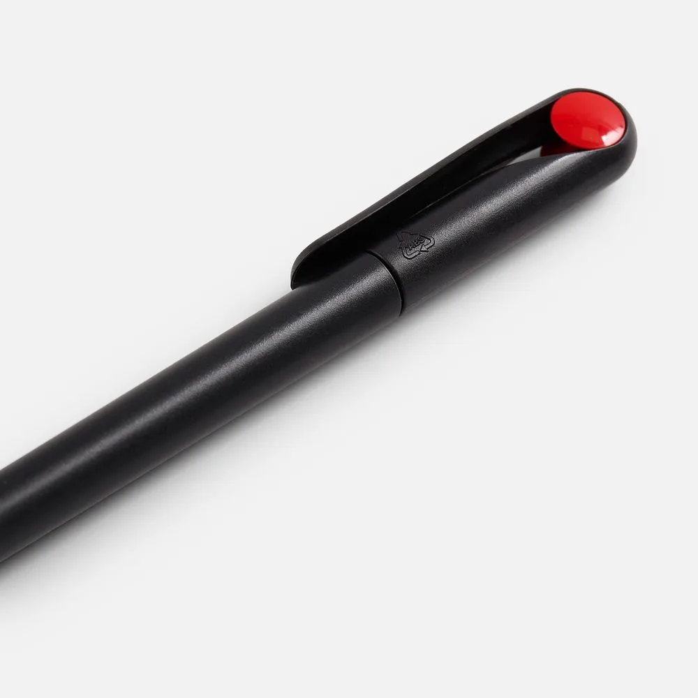 Ручка шариковая Prodir DS1 TMM Dot, черная с красным