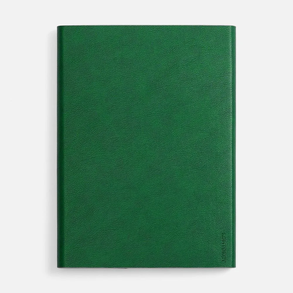 Ежедневник Petrus Flap, недатированный, зеленый