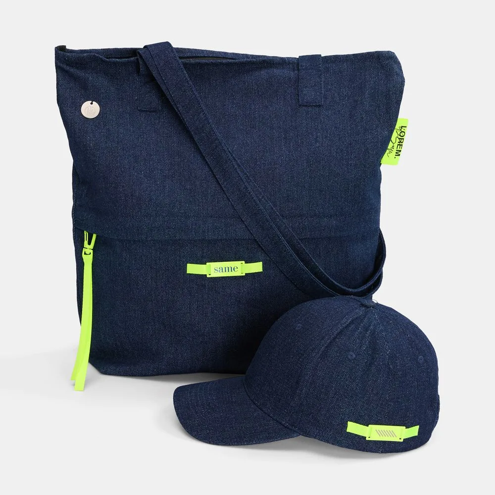 Сумка для покупок Denimate, темно-синяя