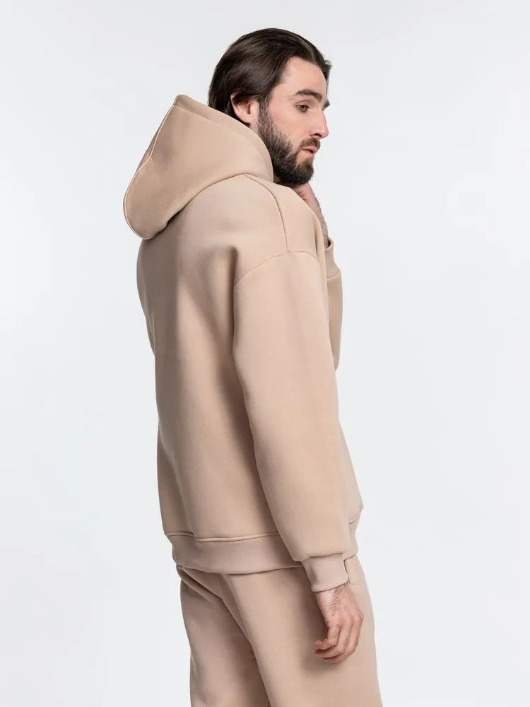 Худи Kulonga Oversize, бежевое