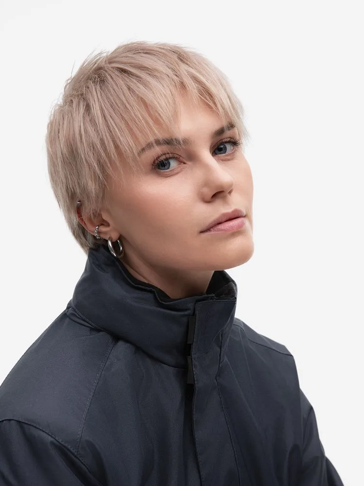 Куртка на стеганой подкладке Robyn, темно-синяя