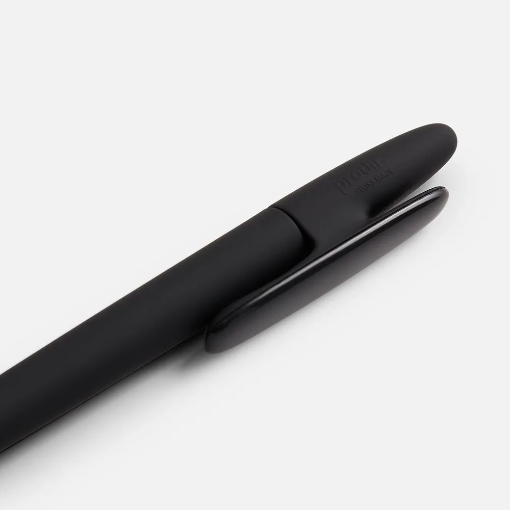 Ручка шариковая Prodir DS5 TRR-P Soft Touch, черная