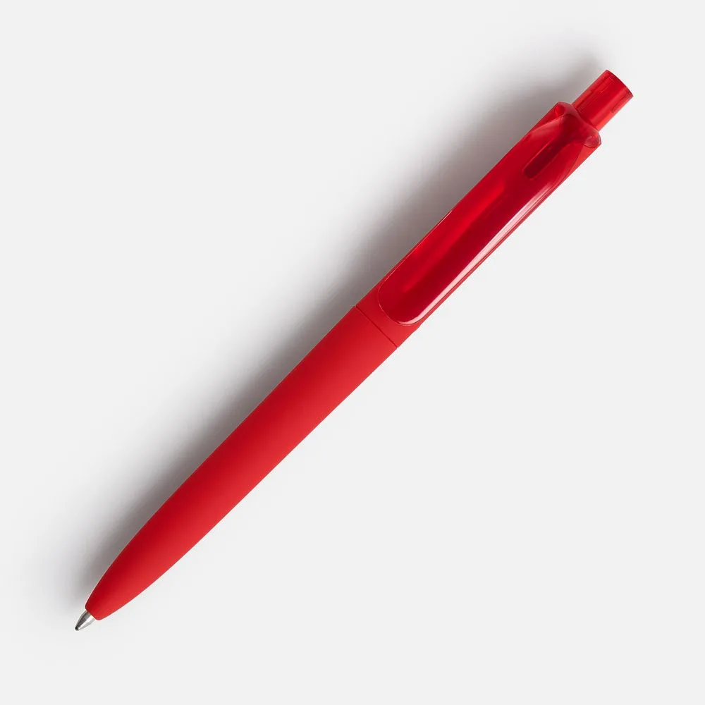Ручка шариковая Prodir DS8 PRR-T Soft Touch, красная