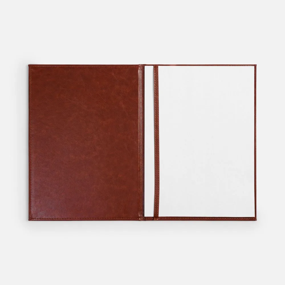 Папка адресная Nebraska, коричневая