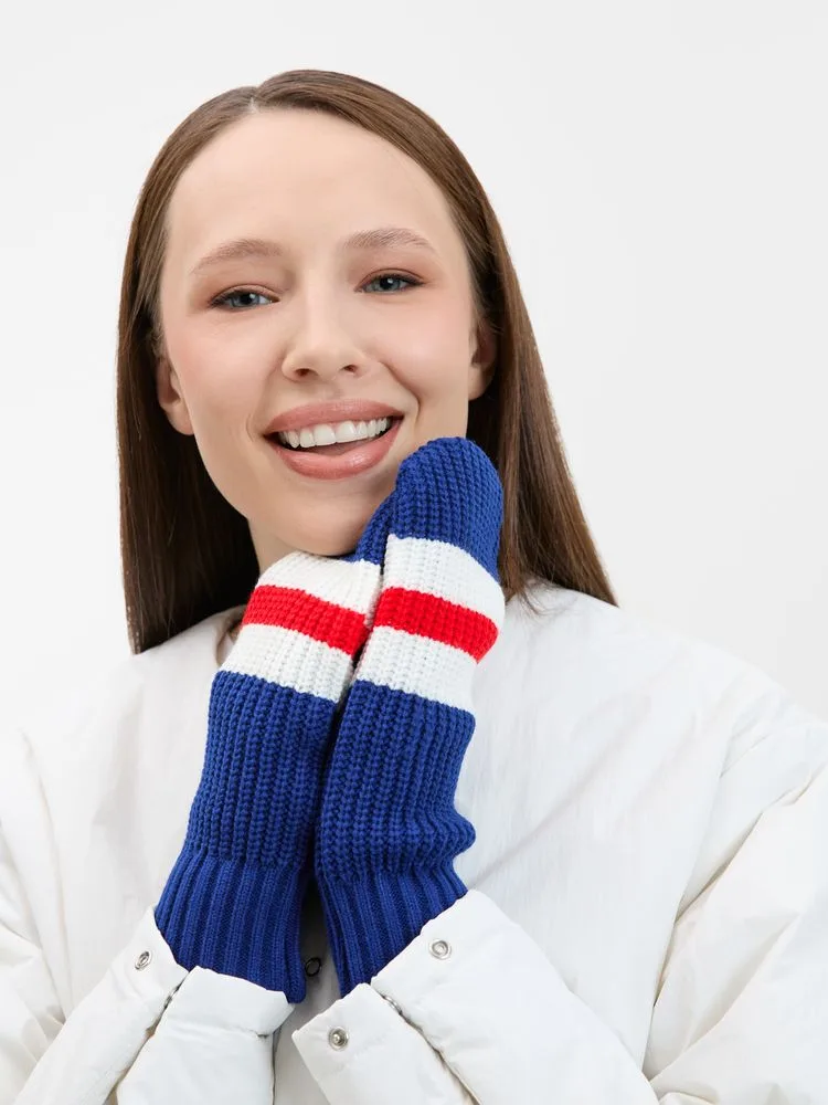 Варежки Winwear, темно-синие (кобальт), размер L/XL