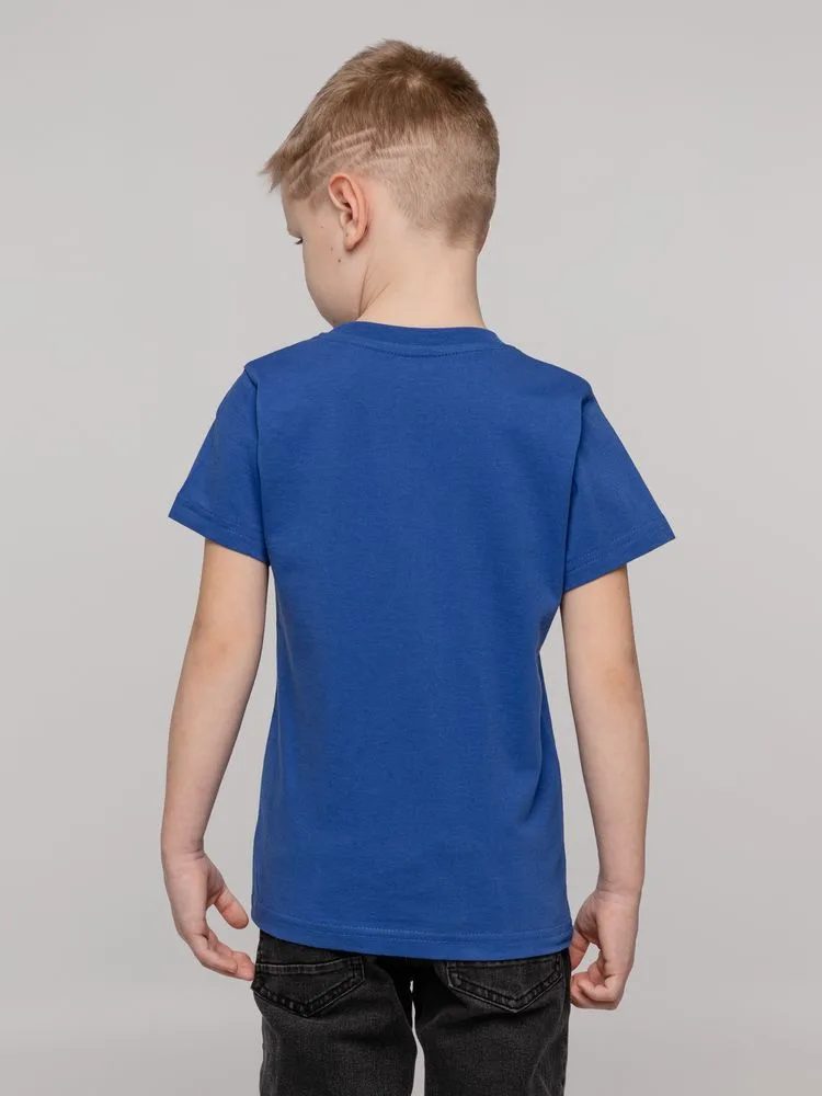 Футболка детская T-Bolka Kids, ярко-синяя