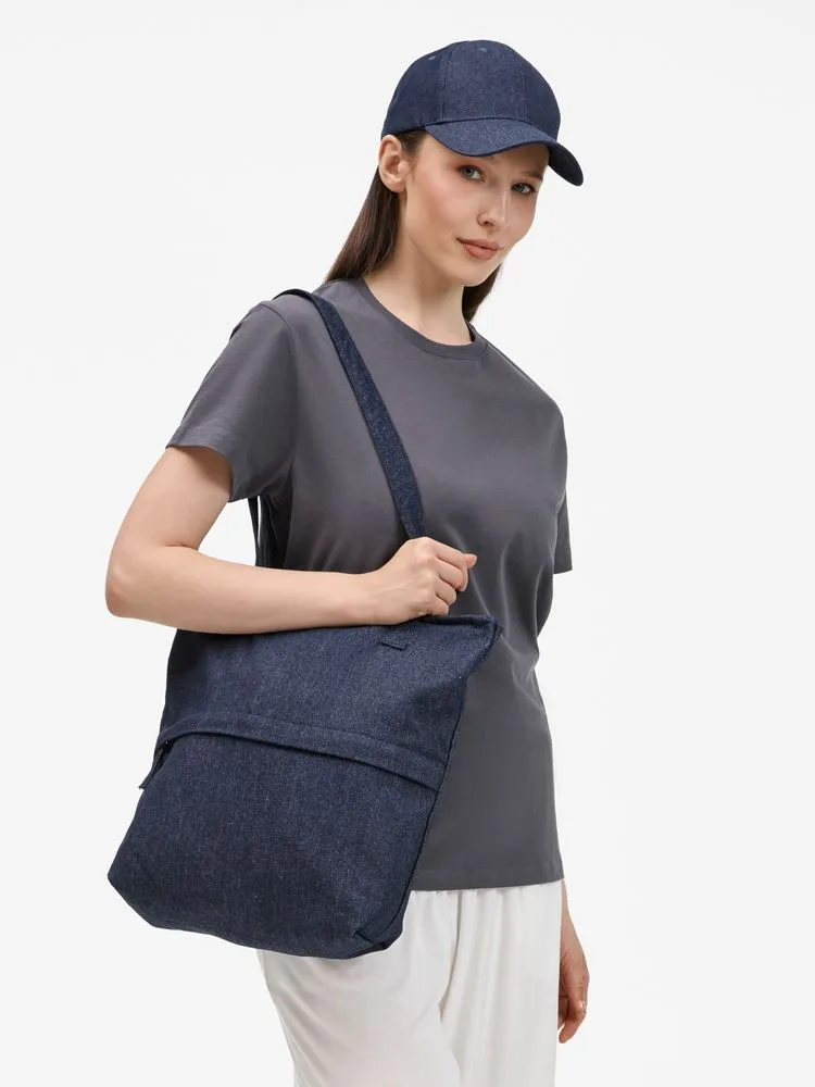 Бейсболка Denimate, темно-синяя