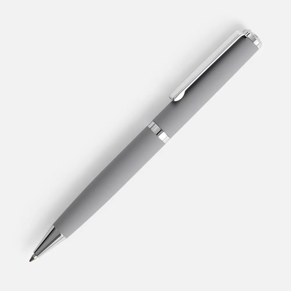 Ручка шариковая Inkish Chrome, серая