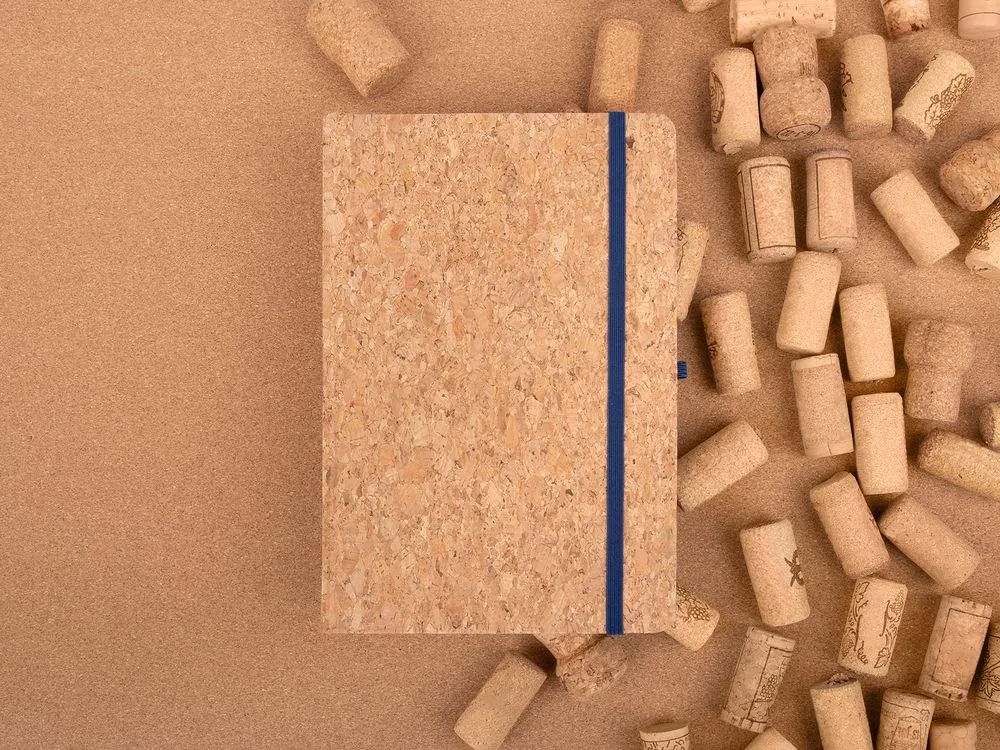 Блокнот Corkfolio, синий