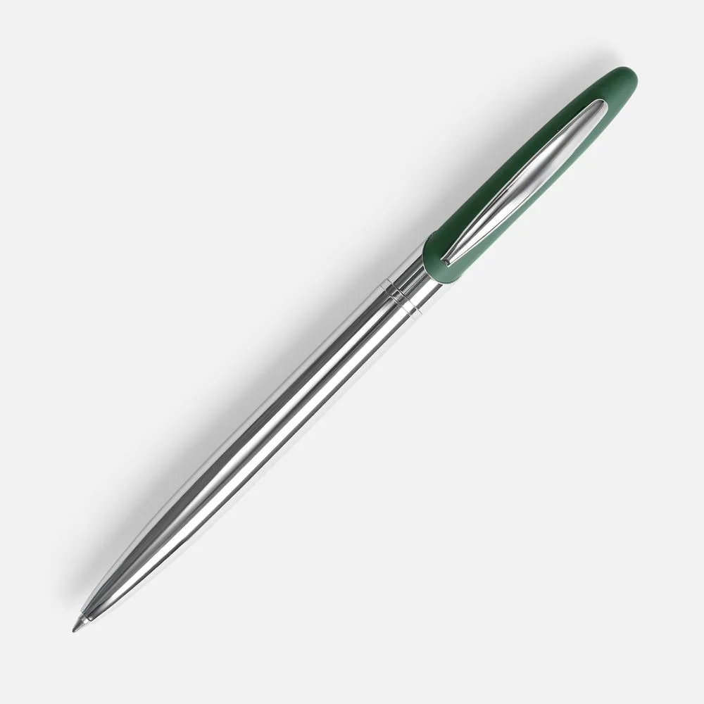 Ручка шариковая Dagger Soft Touch, зеленая