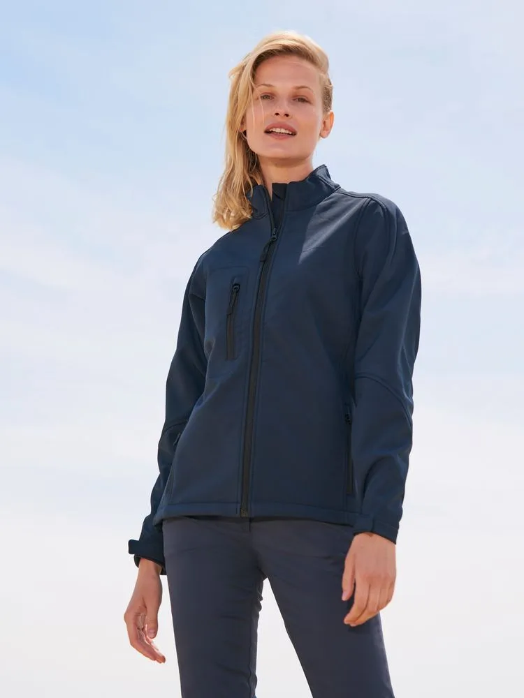 Куртка женская на молнии Roxy 340 ярко-синяя