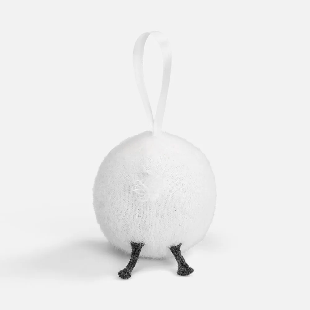 Вязаный шарик Sheeply, белый