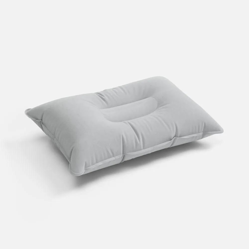 Надувная подушка Pillowish, серая