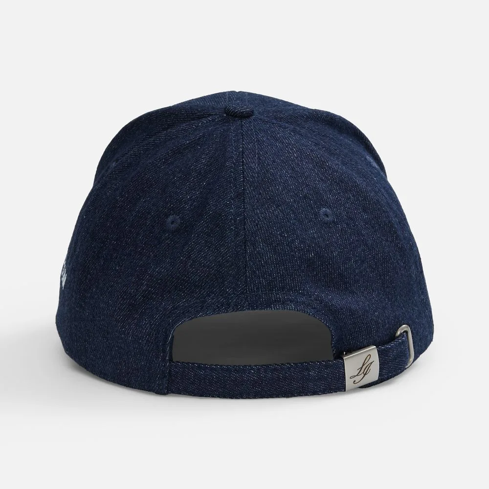 Бейсболка Denimate, темно-синяя