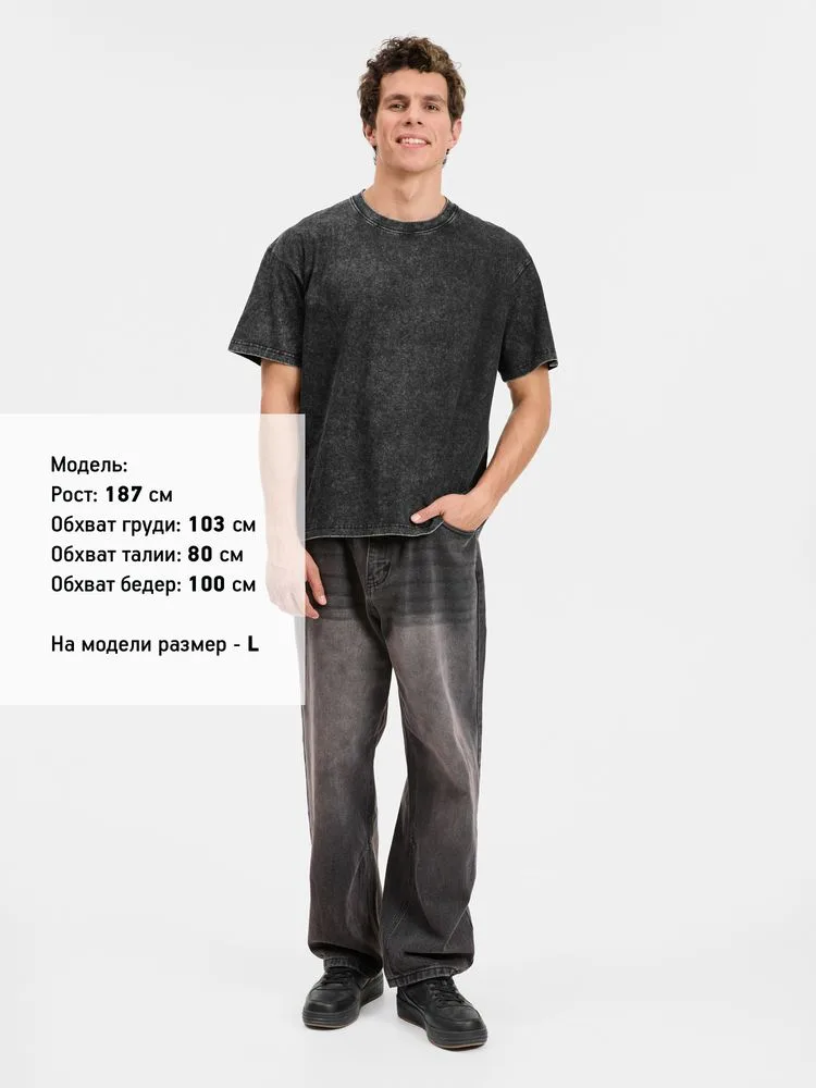 Футболка унисекс Berwi, черная