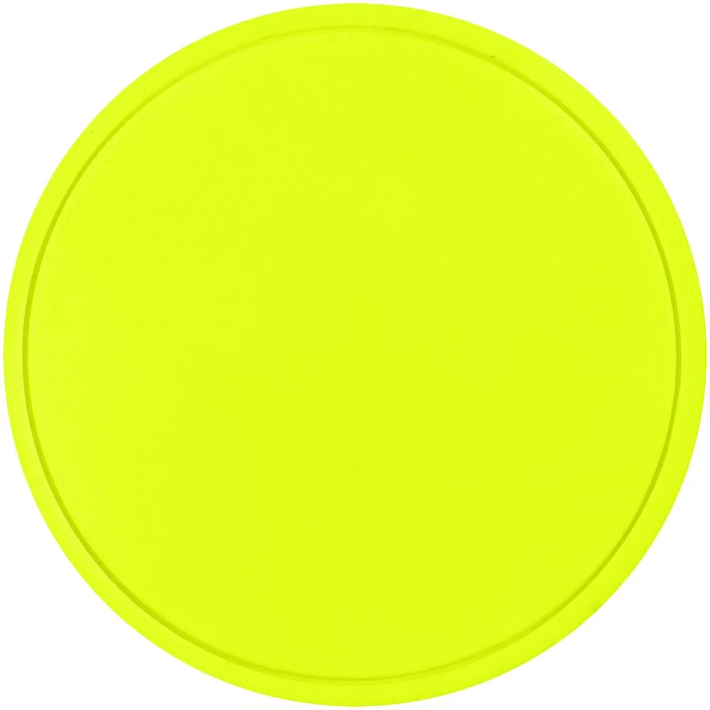 из ПВХ Dzeta Round, L, желтый неон
