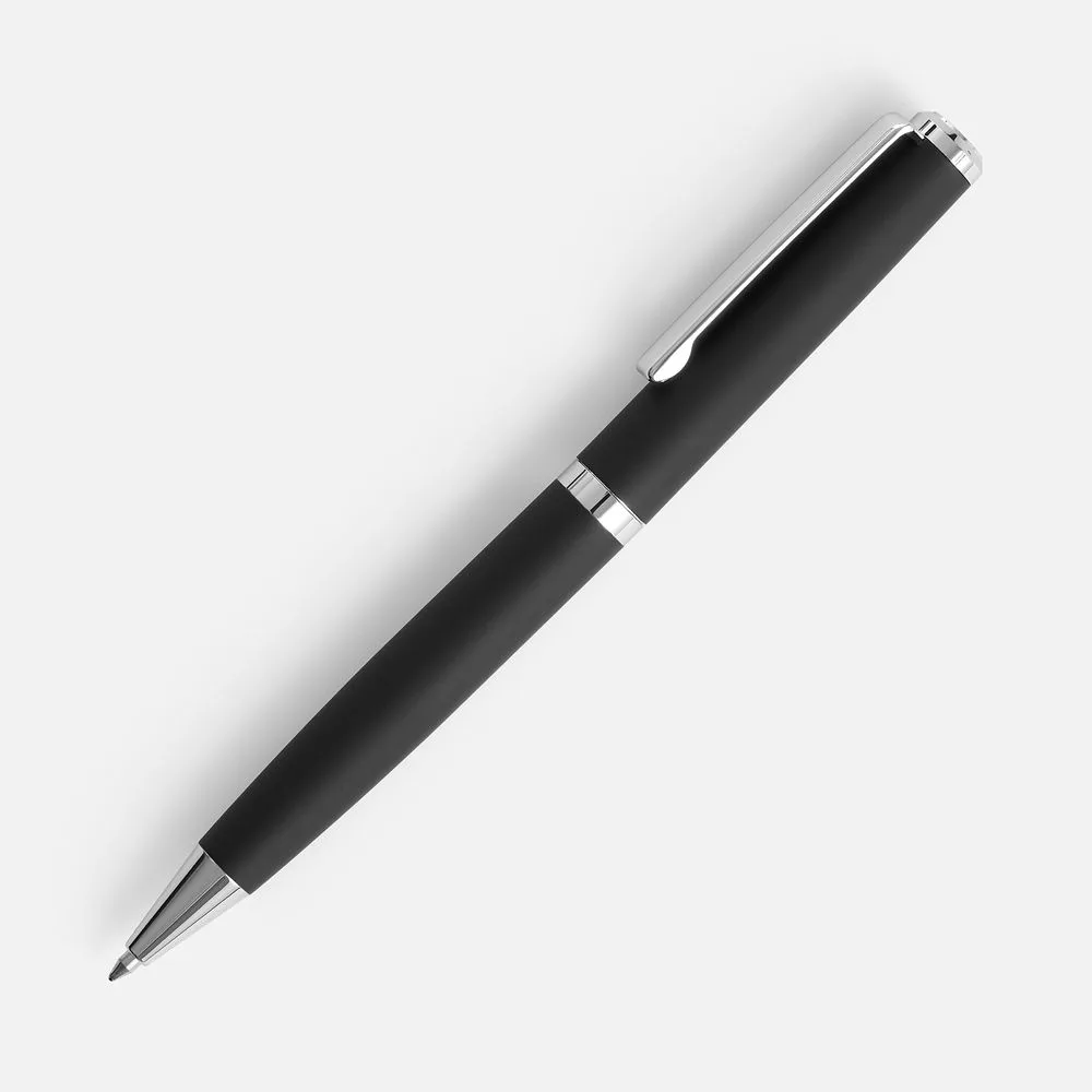Ручка шариковая Inkish Chrome, черная