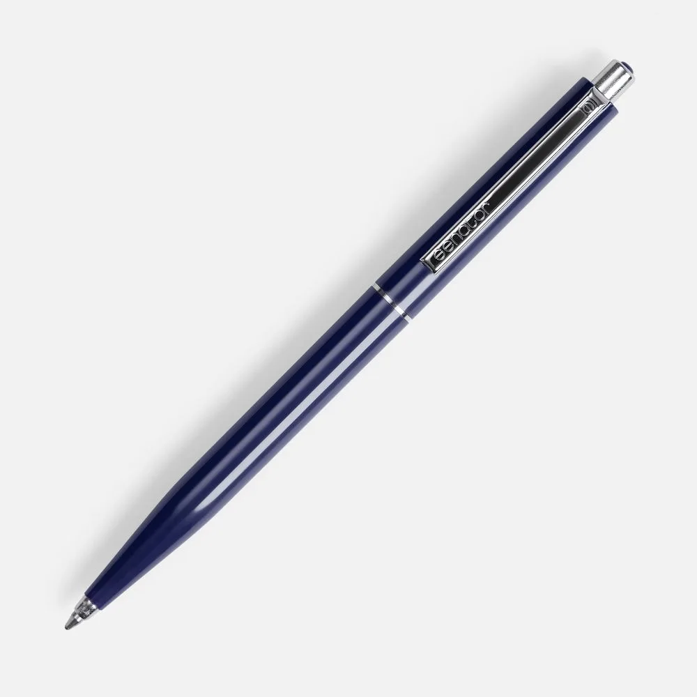Ручка шариковая Senator Point, ver.2, темно-синяя