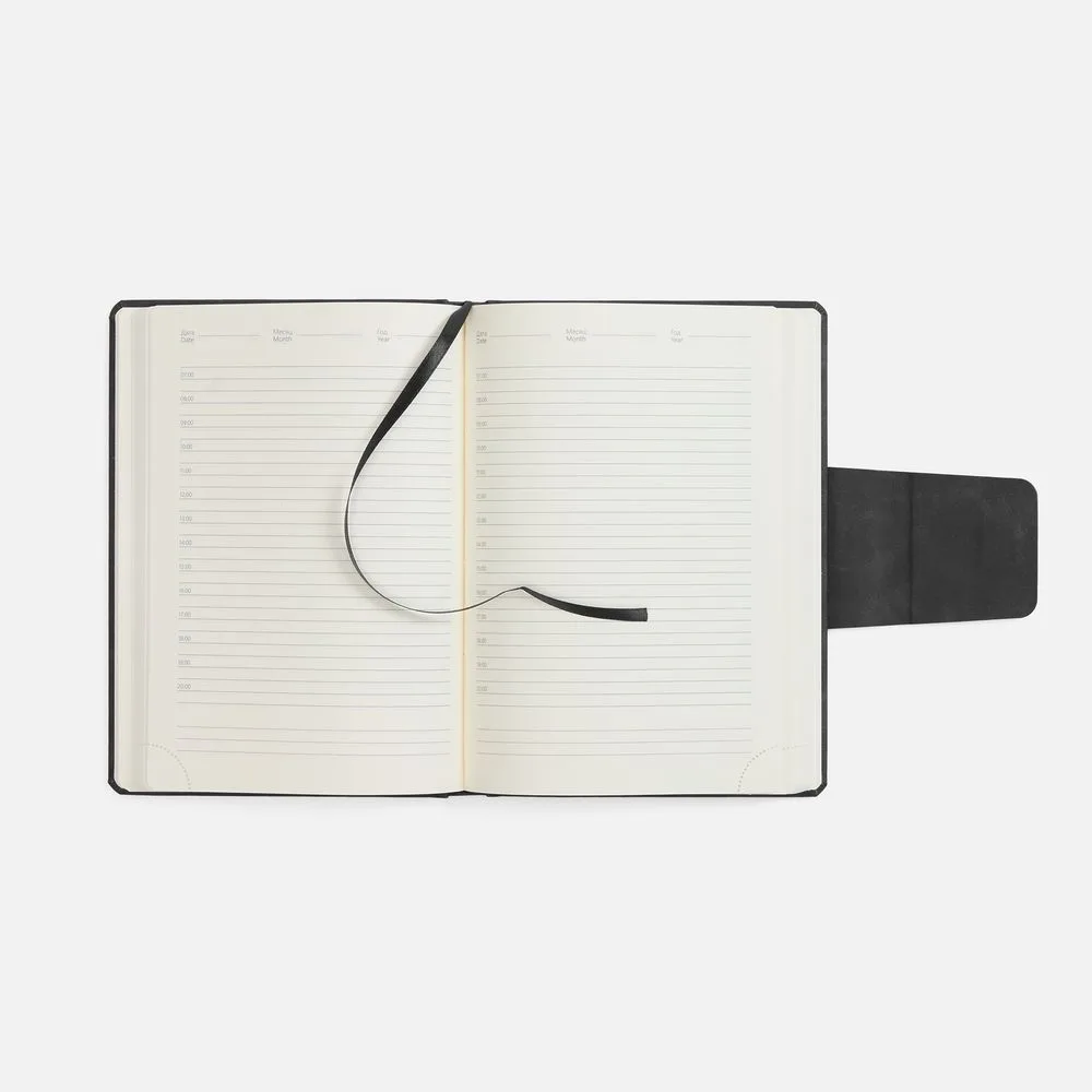 Ежедневник Capital, недатированный, черный
