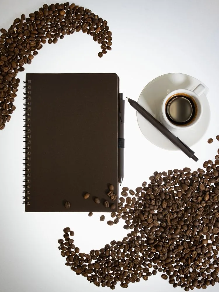 Блокнот на спирали Coffeist, коричневый