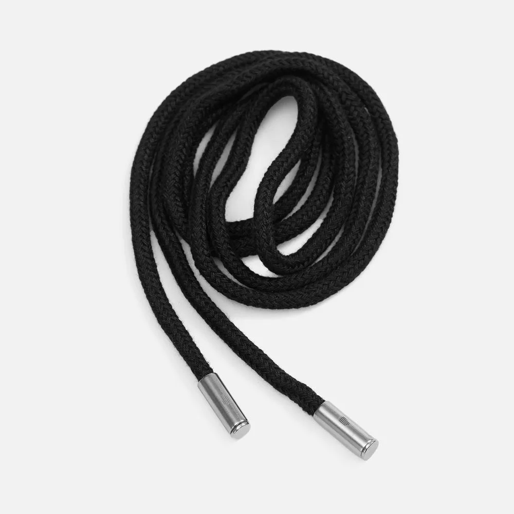 Наконечник для шнурка Nozzle, ver.2, серебристый (хром)