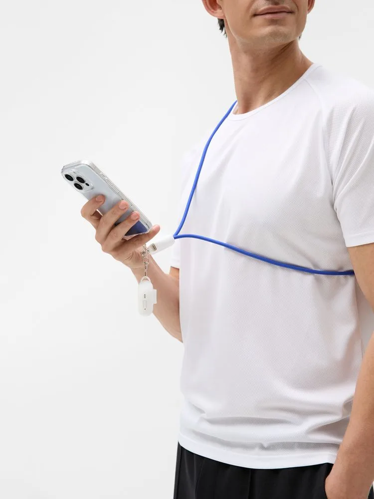 Кабель-ланьярд energyFlex Pro, синий