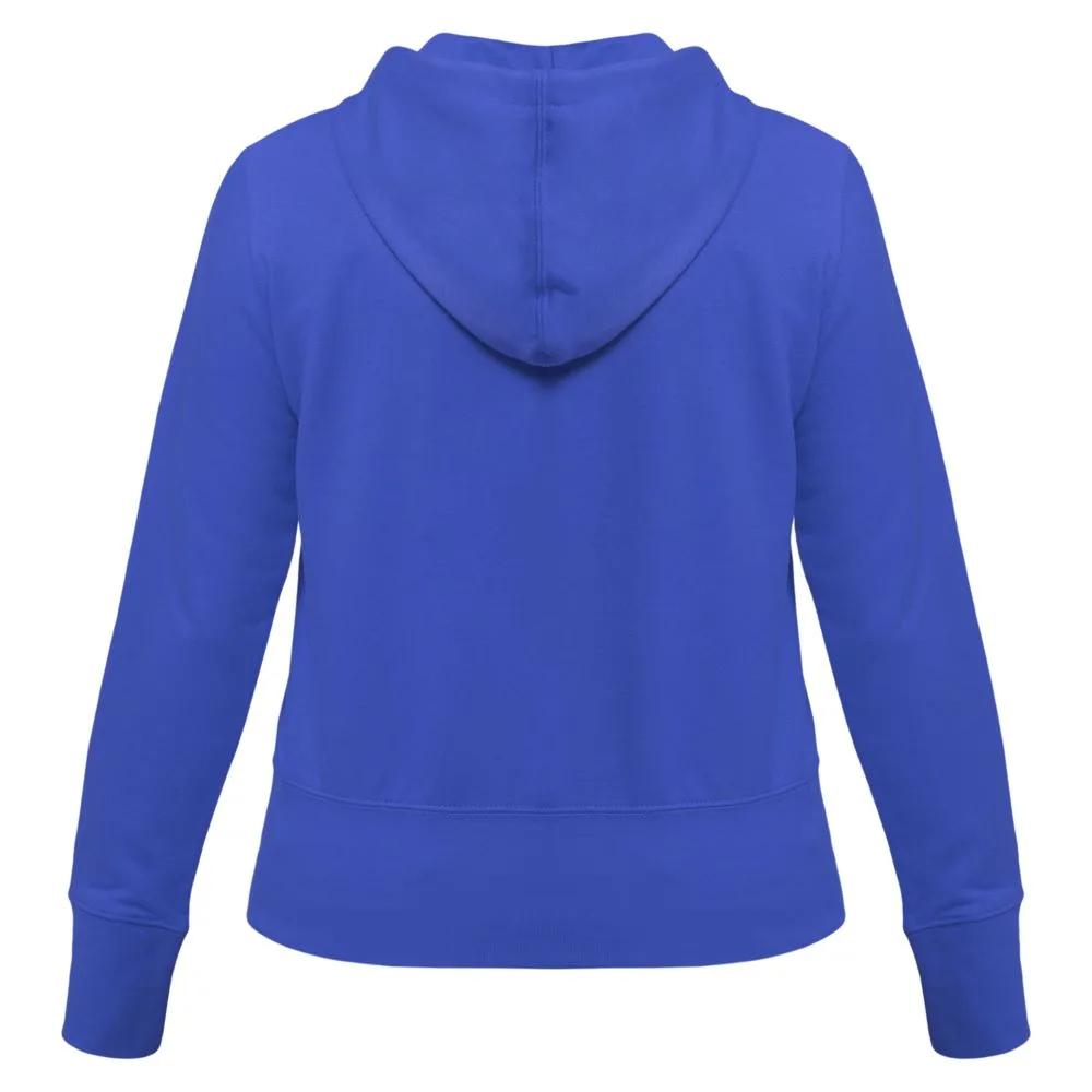 Толстовка женская Hooded Full Zip ярко-синяя