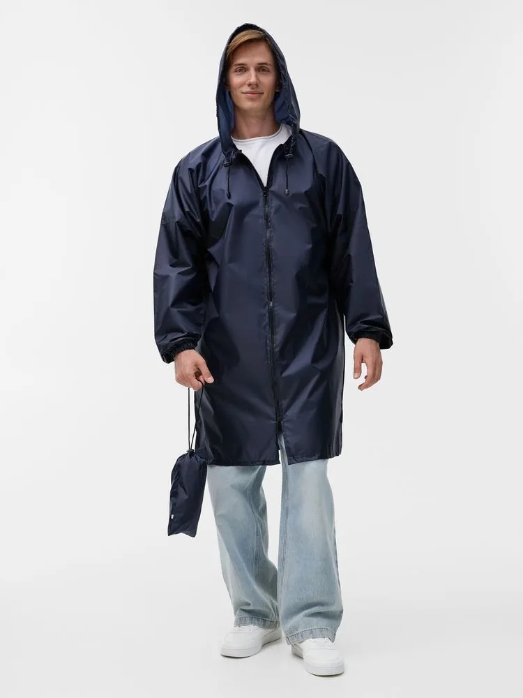 Дождевик Rainman Zip, темно-синий