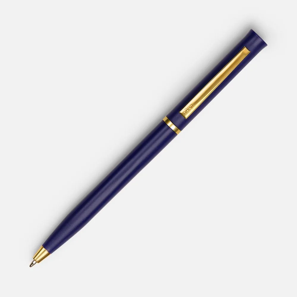 Ручка шариковая Euro Gold, синяя