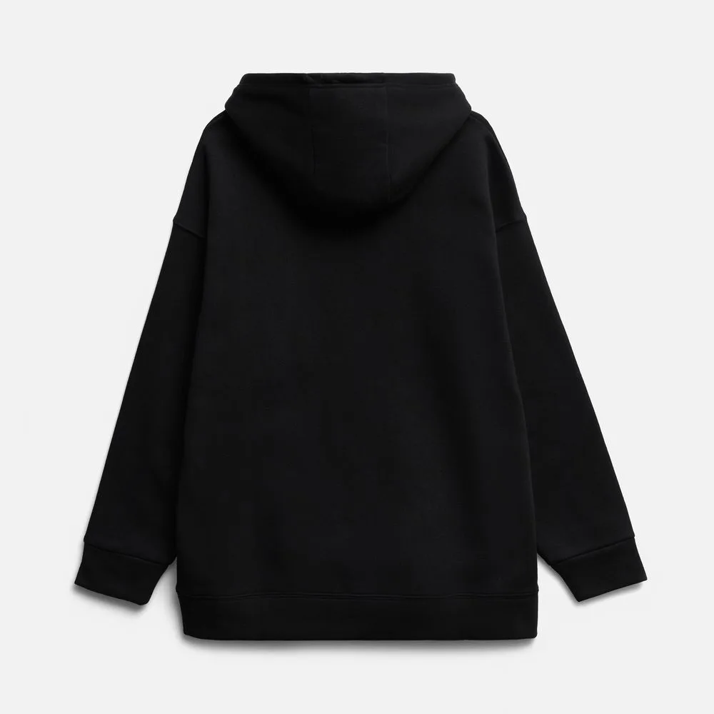 Худи оверсайз унисекс Snuggie, черное