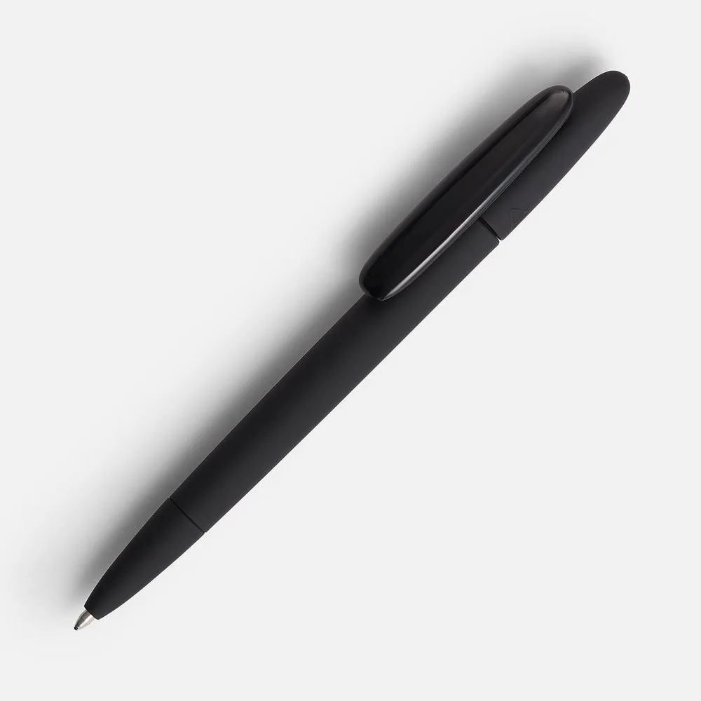 Ручка шариковая Prodir DS5 TRR-P Soft Touch, черная