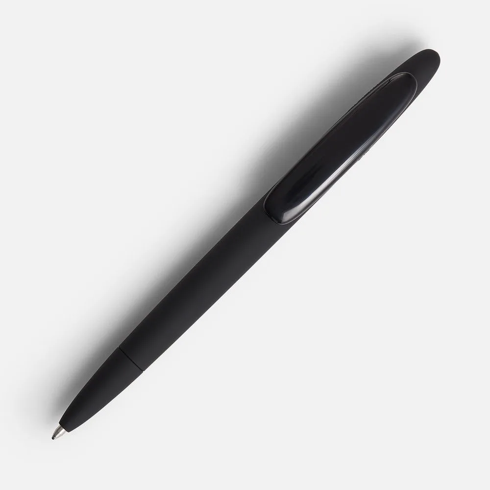 Ручка шариковая Prodir DS5 TRR-P Soft Touch, черная