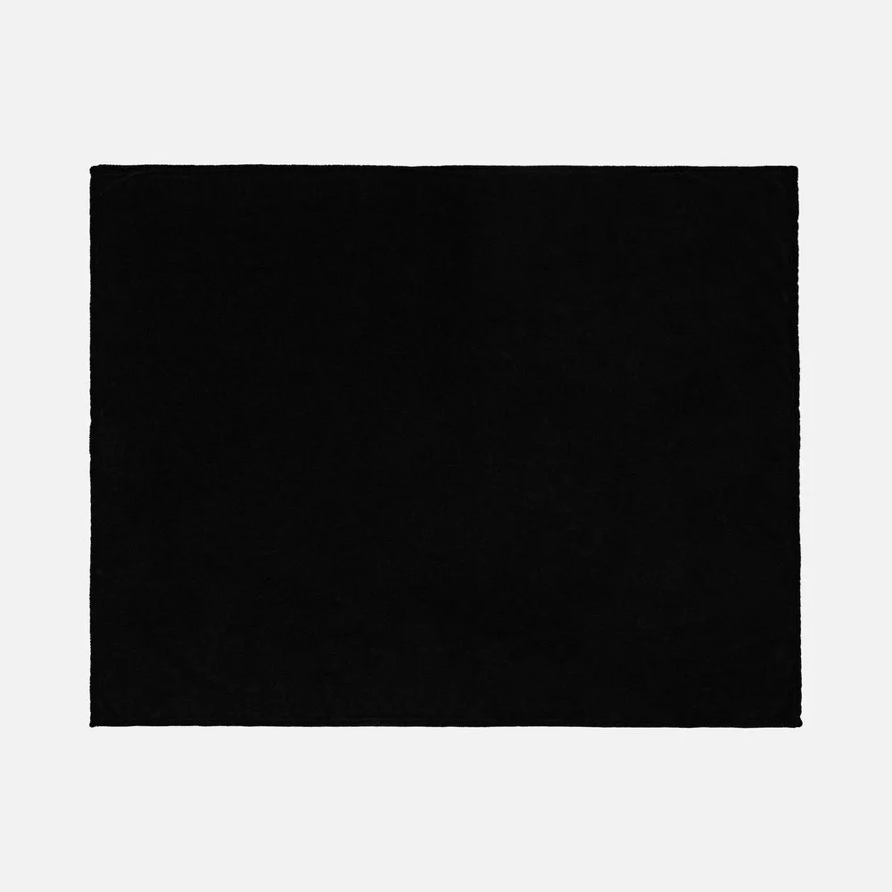 Плед Plush, черный