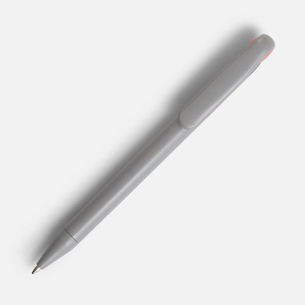 Ручка шариковая Prodir DS1 TMM Dot, серая с красным