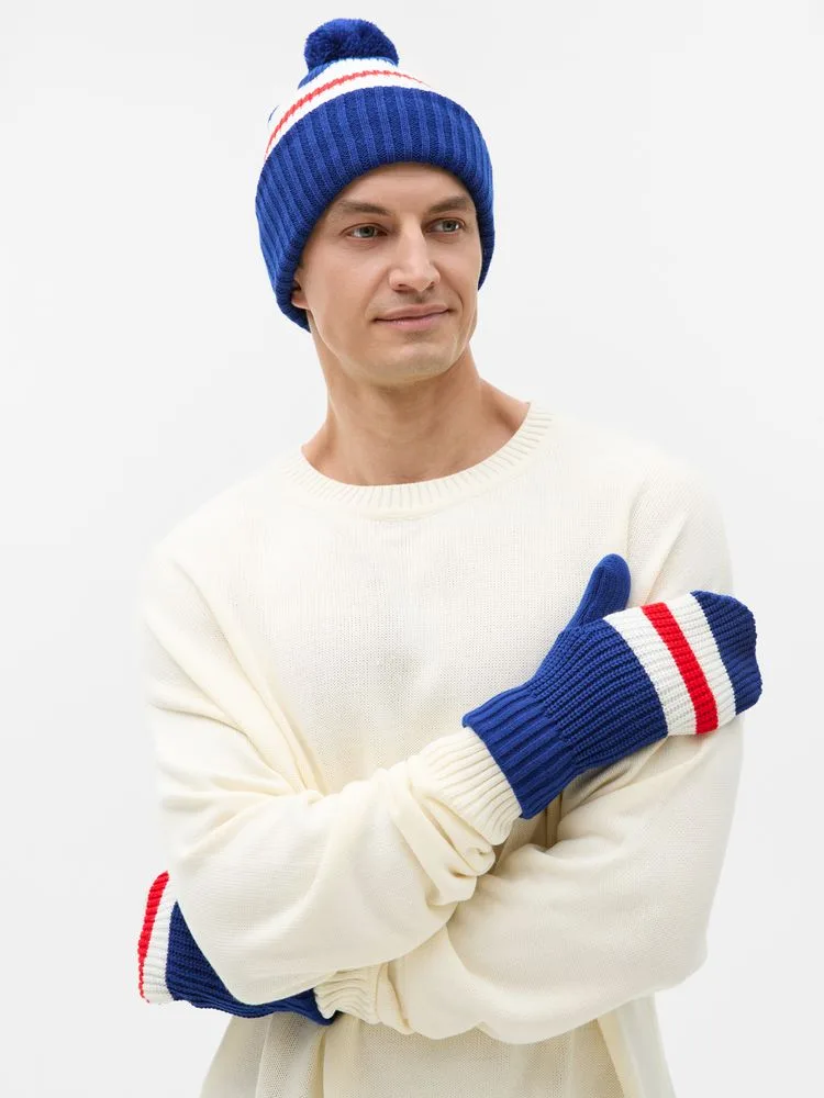Варежки Winwear, темно-синие (кобальт), размер L/XL