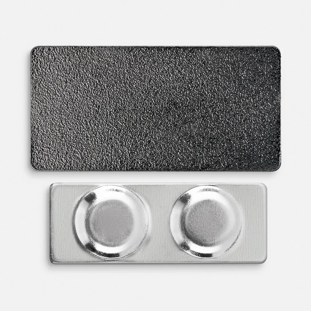 Значок Magnet Matto, серый металлик