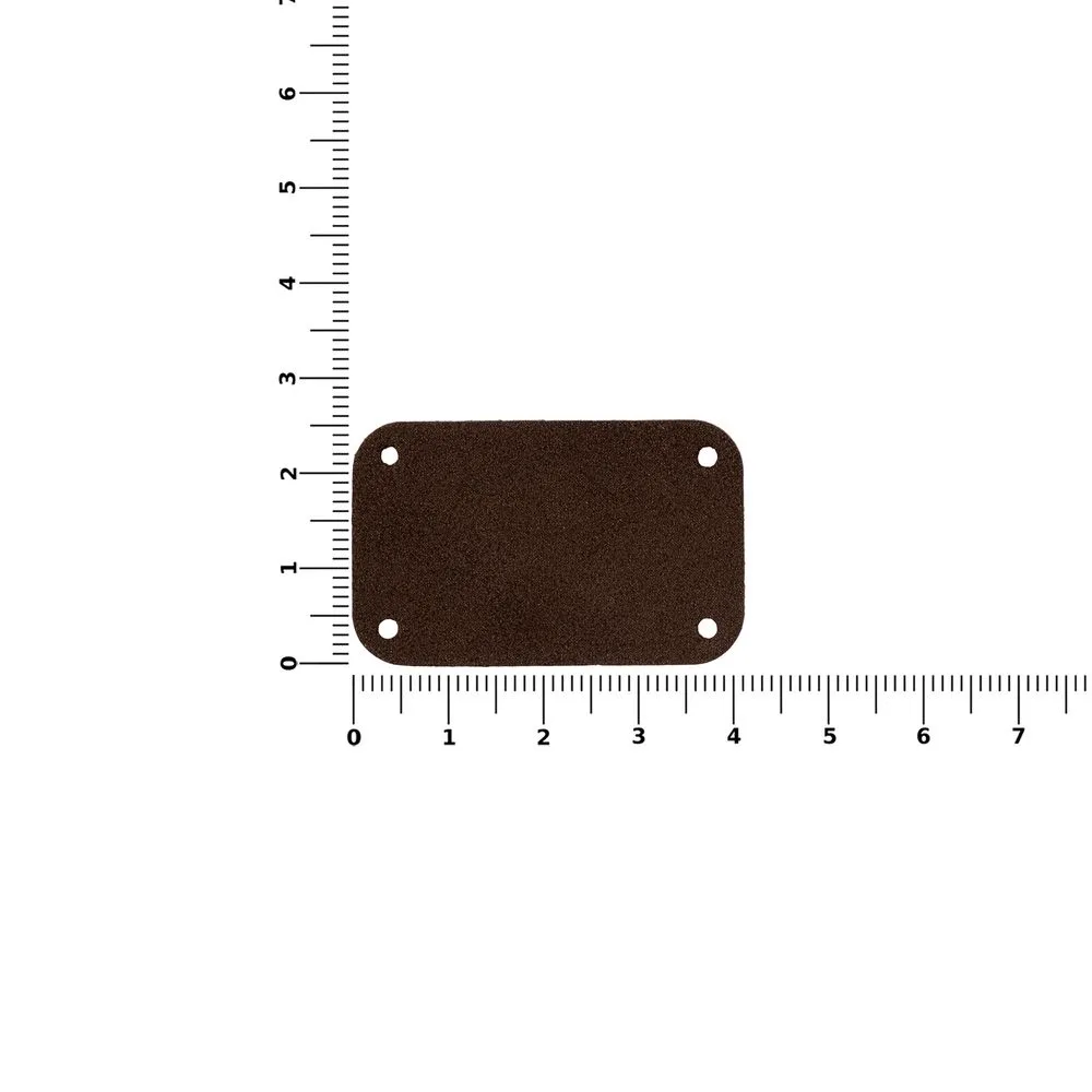Лейбл Eta Nubuck, S, темно-коричневый