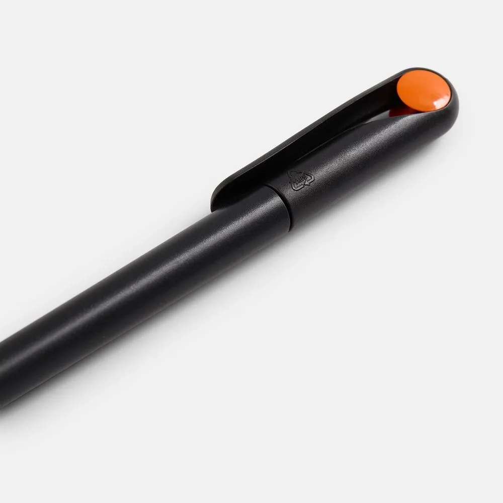 Ручка шариковая Prodir DS1 TMM Dot, черная с оранжевым