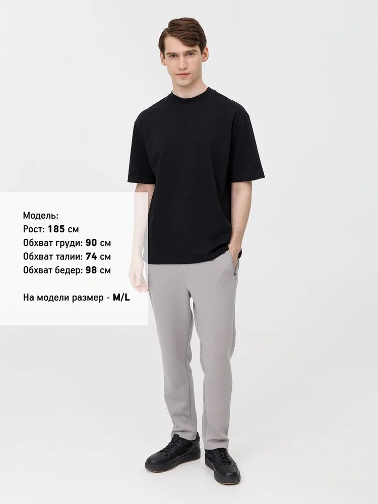 Футболка оверсайз унисекс Sideline, черная