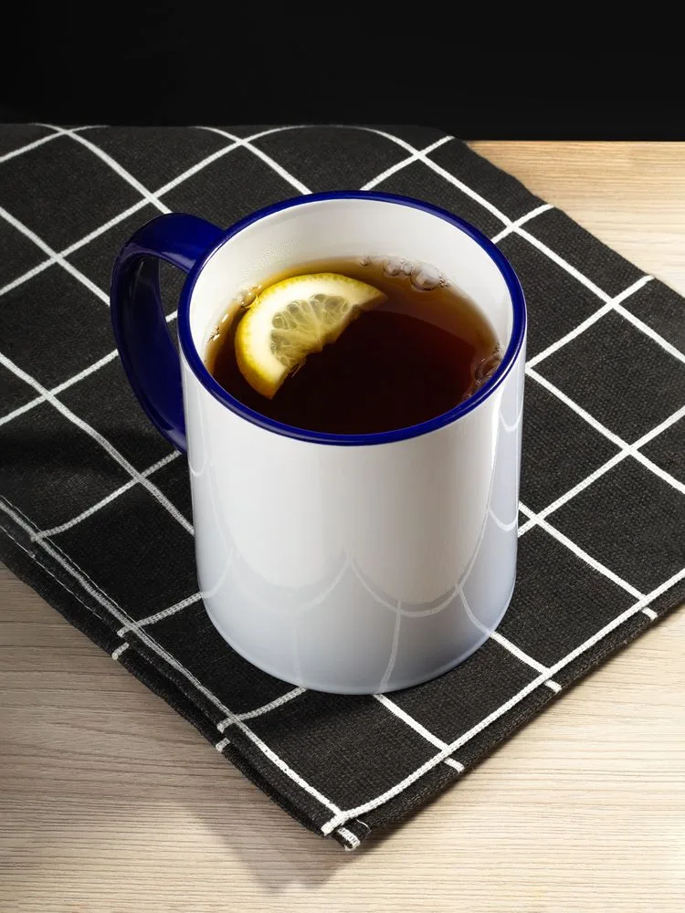 Кружка Rimo для сублимационной печати, темно-синяя