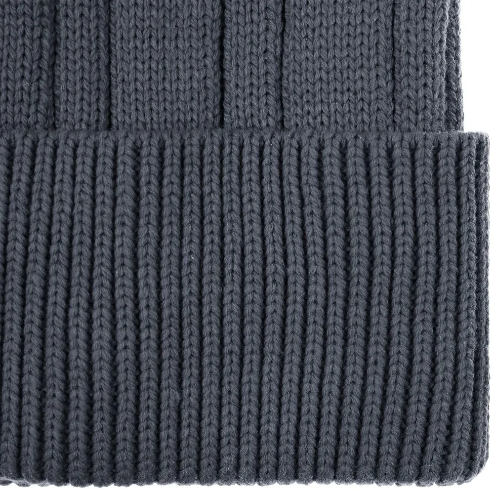 Шапка Knit Beat, серая (графит)