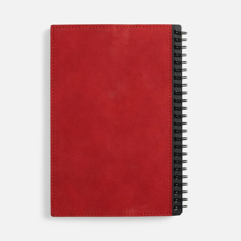 Ежедневник Notera, недатированный, красный