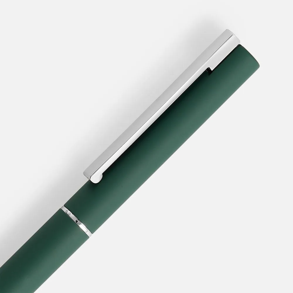 Ручка шариковая Blade Soft Touch, зеленая