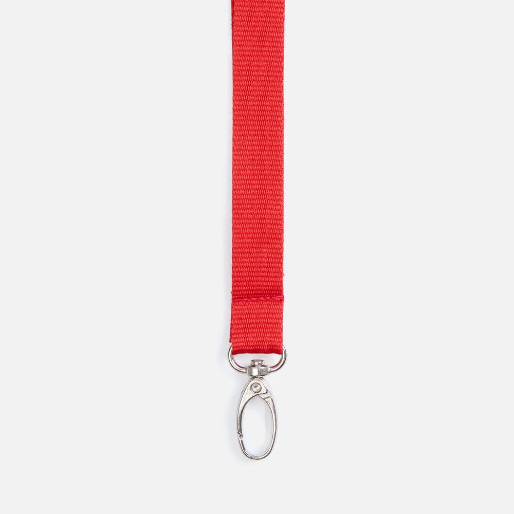 Лента для бейджа Pin, красная