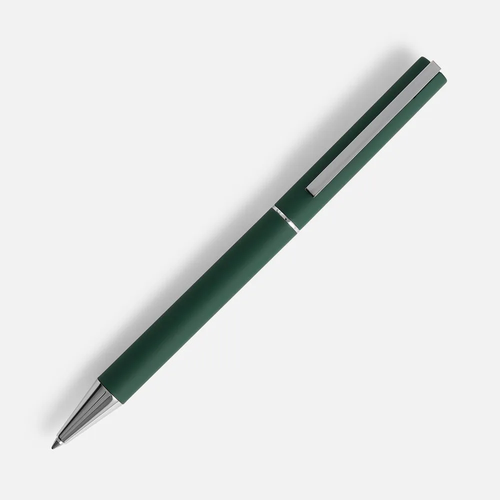 Ручка шариковая Blade Soft Touch, зеленая